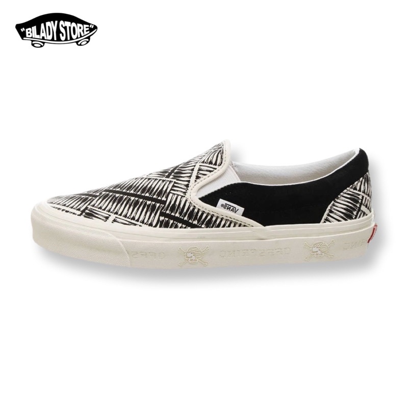 100% PREMIUM VANS SLIP ON HERRING BONE X OFF SPRING BLACK WHITE WAFFLE DT BNIB