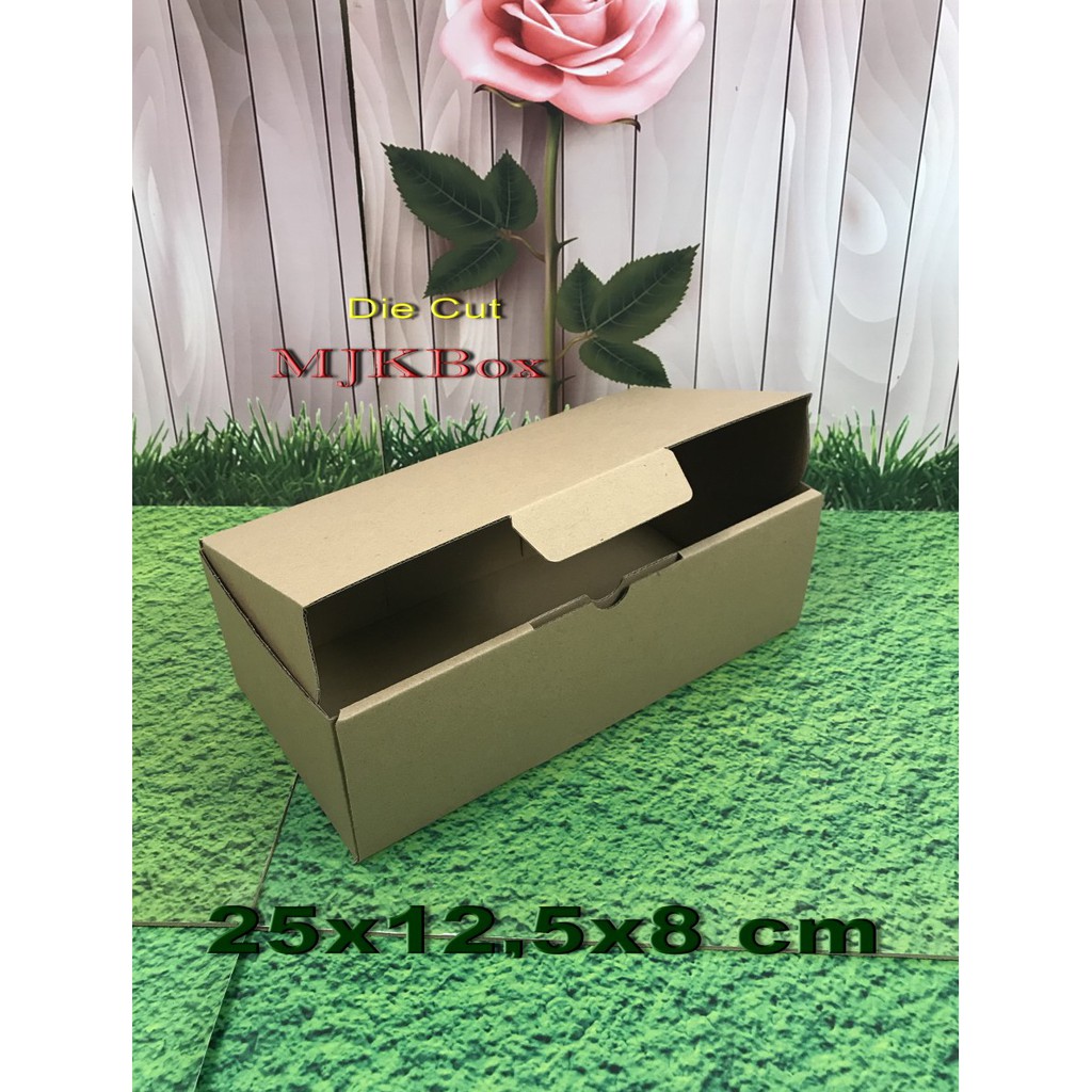 

Kardus Karton Uk, 25x12,5x8 cm...Die Cut U/ packing - aksesoris - dll