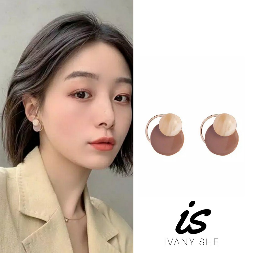 Premium Quality Anting fashion korea import aksesoris pesta perhiasan wanita earring giwang emas bkk