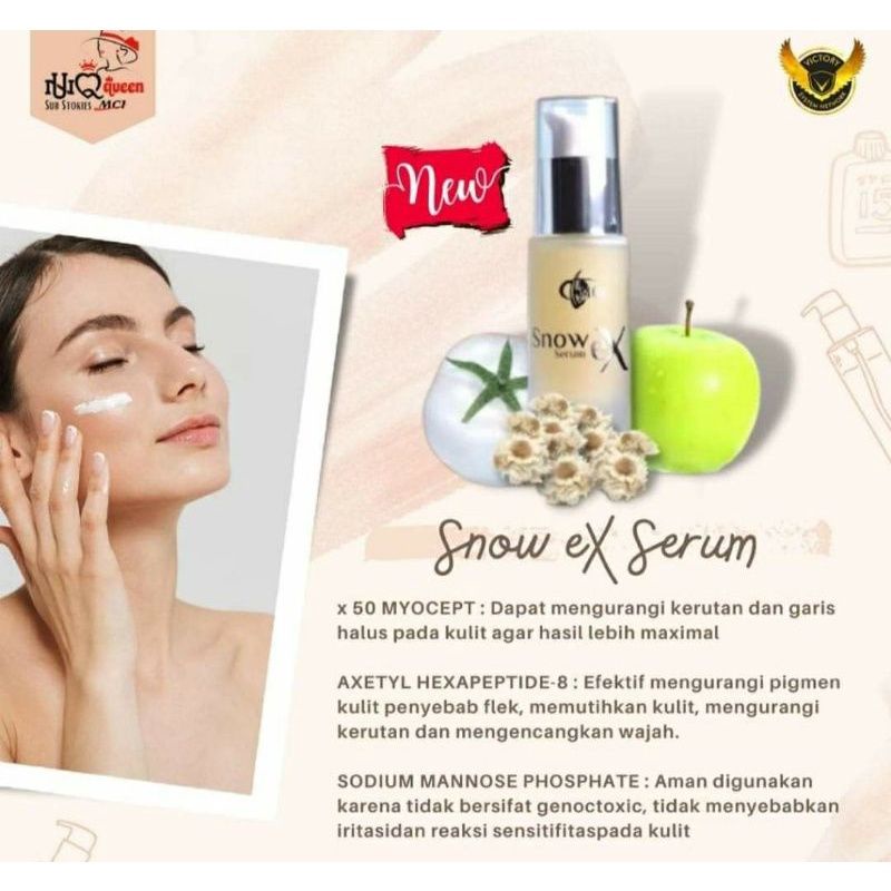 SNOW EX SERUM MCI ORIGINAL 100% /New produk mci