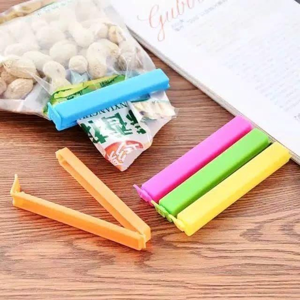 ❤️GTB❤️ Klip Segel Plastik Penutup Makanan Clip Penjepit Kemasan Snack Makanan Food Sealer Murah R500 R631