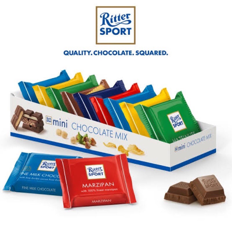 

PROMO BUY 1 GET 2 ! Ritter Sport Mini Chocolate Mix