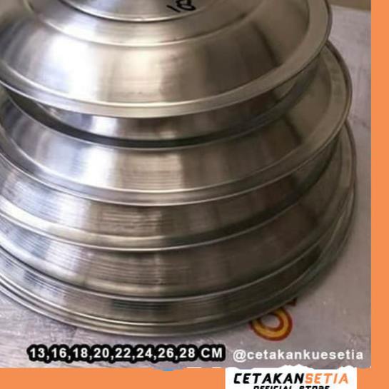 ○ Tutup Loyang 24 CM Martabak Manis Alumunium ◊