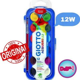  Cat Air Giotto  12 Warna Kuas Shopee Indonesia