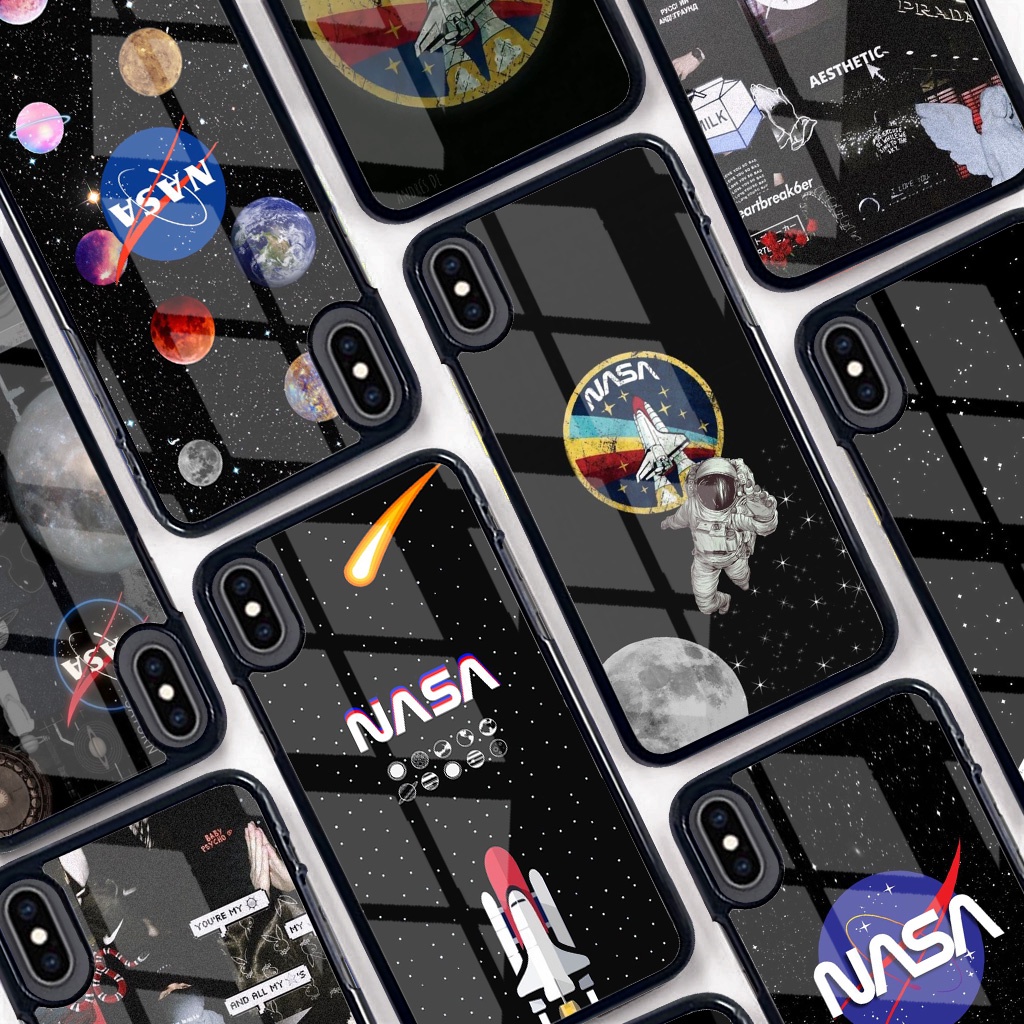 HARDCASE 2D GLOSSY ASTRONOT NASA CASING TERBARU CASE HP XIAOMI REDMI 10 NOTE 10 PRO NOTE 10S REDMI N