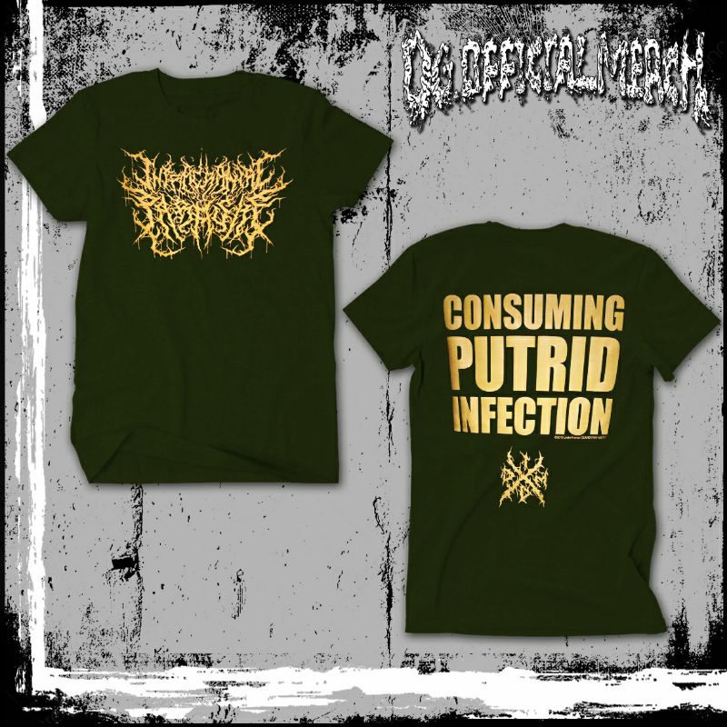 TSHIRT - INTRACRANIAL PARASITE "Putrid"