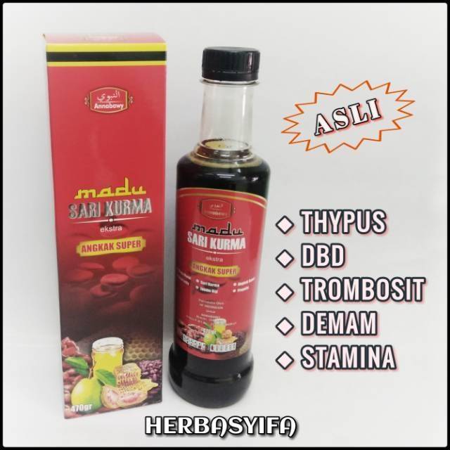 MADU SARI KURMA ANGKAK ANNABAWY  - Thypus DBD Demam Dll