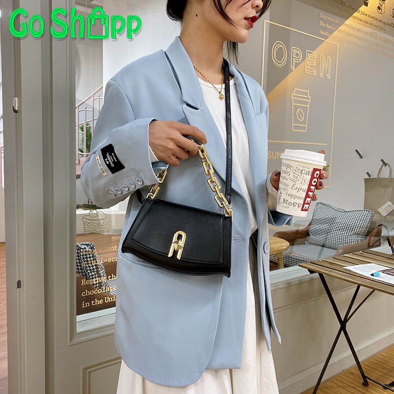 Tas Selempang Bahu Wanita Viral Import Fashion Korea Style Terbaru - Shoulder Bag Pesta Kekinian SL64