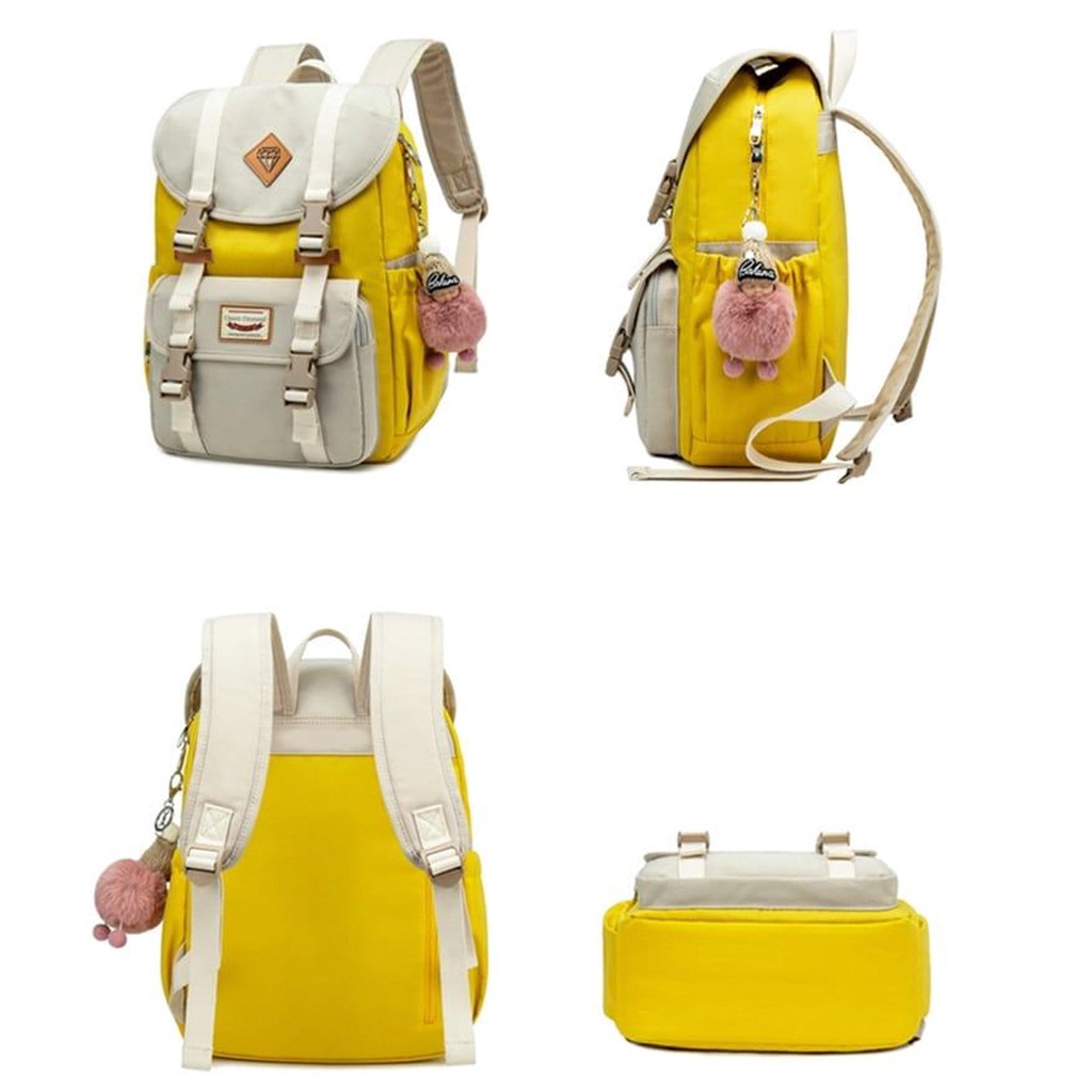 HLK Tas Sekolah Anak Ransel DNA Remaja Wanita Laki-Laki Perempuan Gendong-2