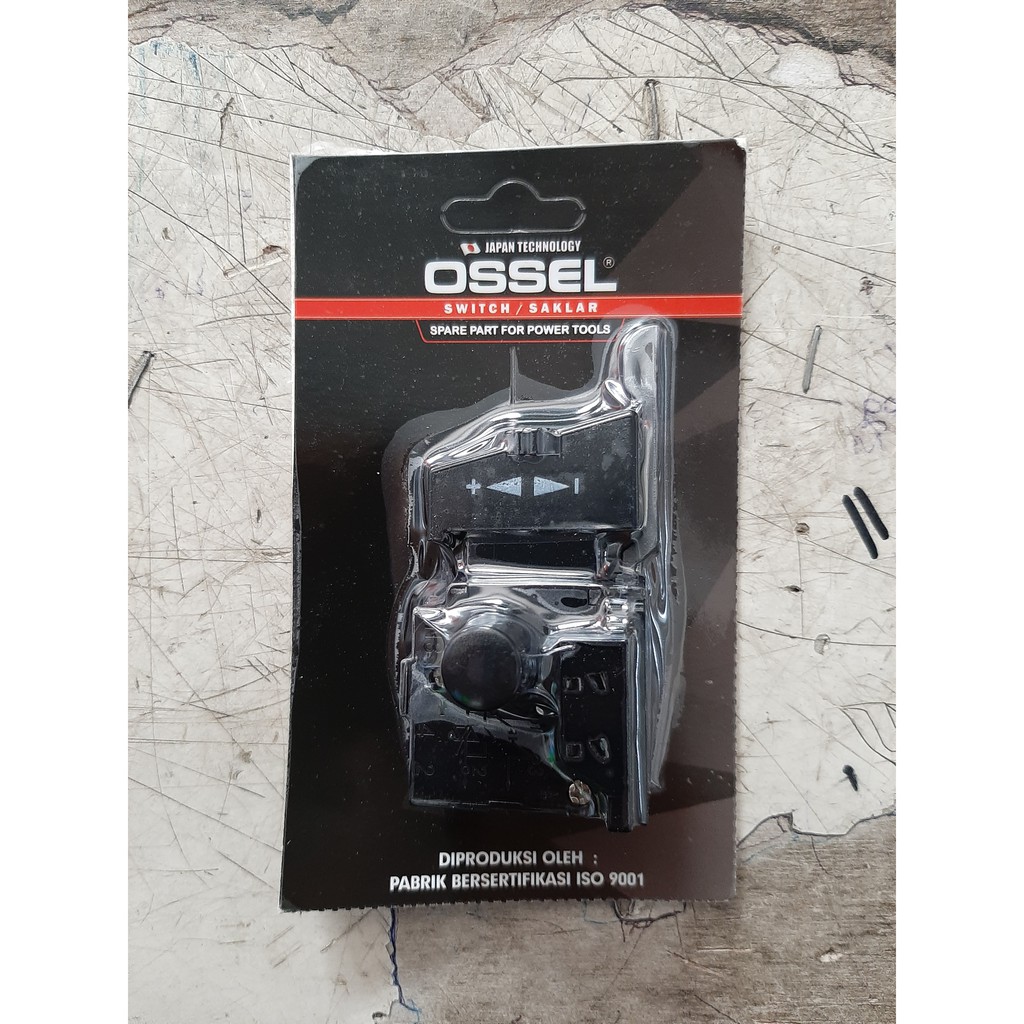 Ossel Saklar / Switch Bor 13 mm Dudukan Lapis