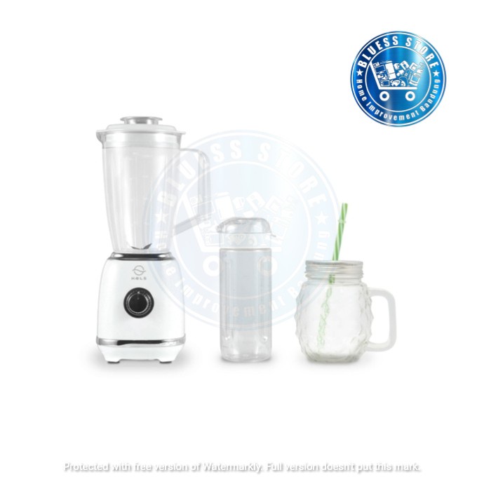 Kels Set 4 Pcs Aden Blender Putih Blender Dilengkapi Dengan Tumbler