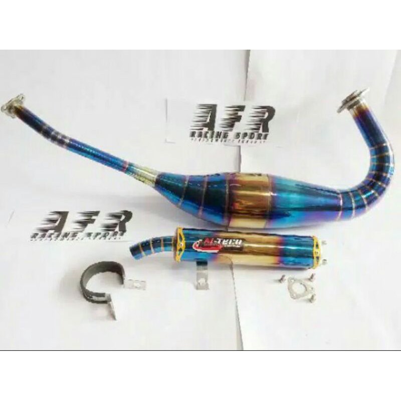 knalpot ninja R RR aitech bluemoon