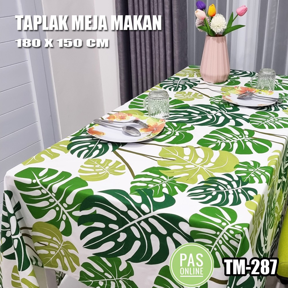 PAS ONLINE - TAPLAK MEJA MAKAN 180X150 CM