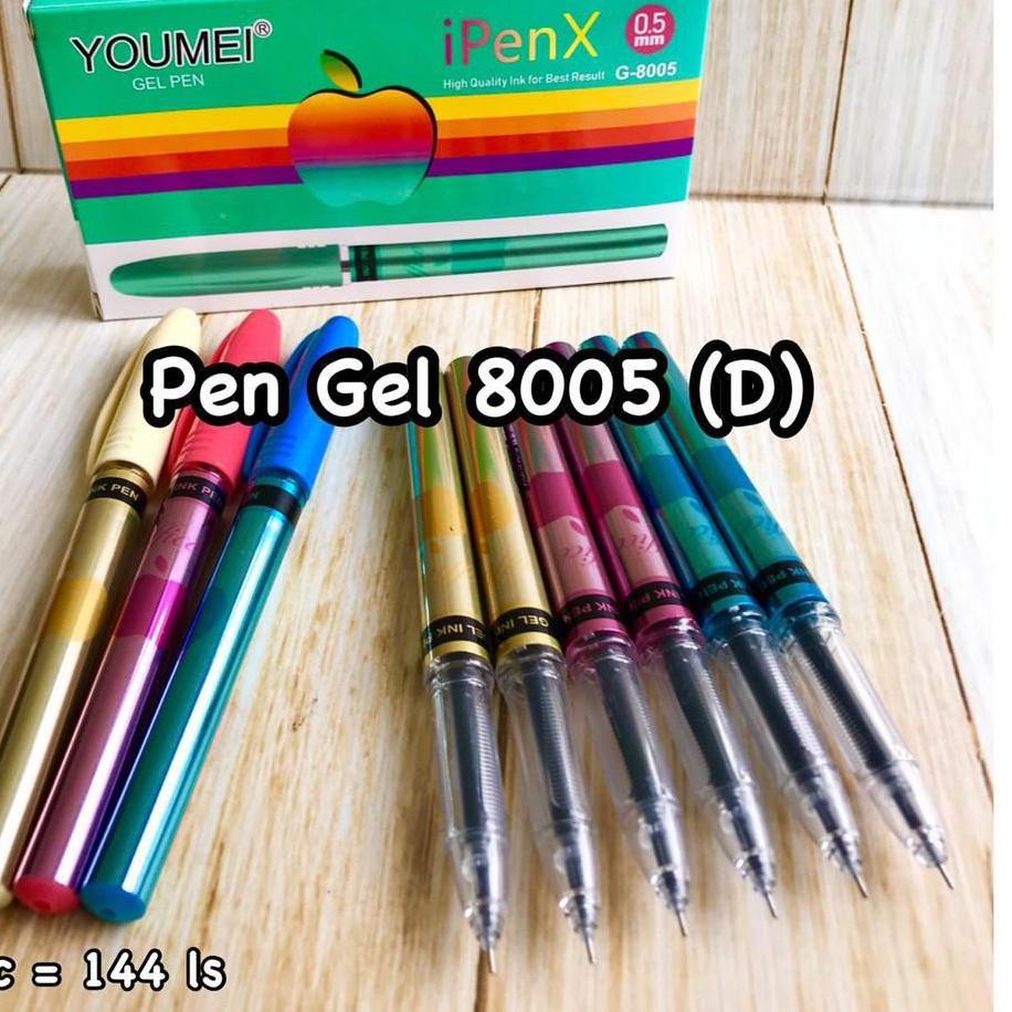 

5.5 Flash Sale/DISKON BRANDS FESTIVAL/〖[Star]〗/〖5.5 Flash Sale〗/BISA COD Pen Gel 8005 (D) (12Pcs) Ready Stok