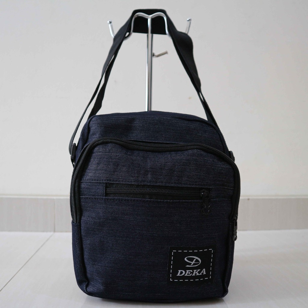 Jual Tas Selempang Slempang Slingbag Kanvas Distro Casual Pria