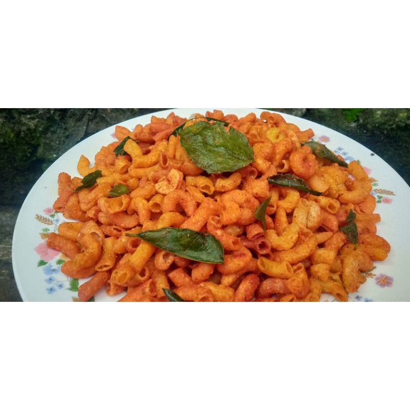 

makaroni daun jeruk pedas mantap