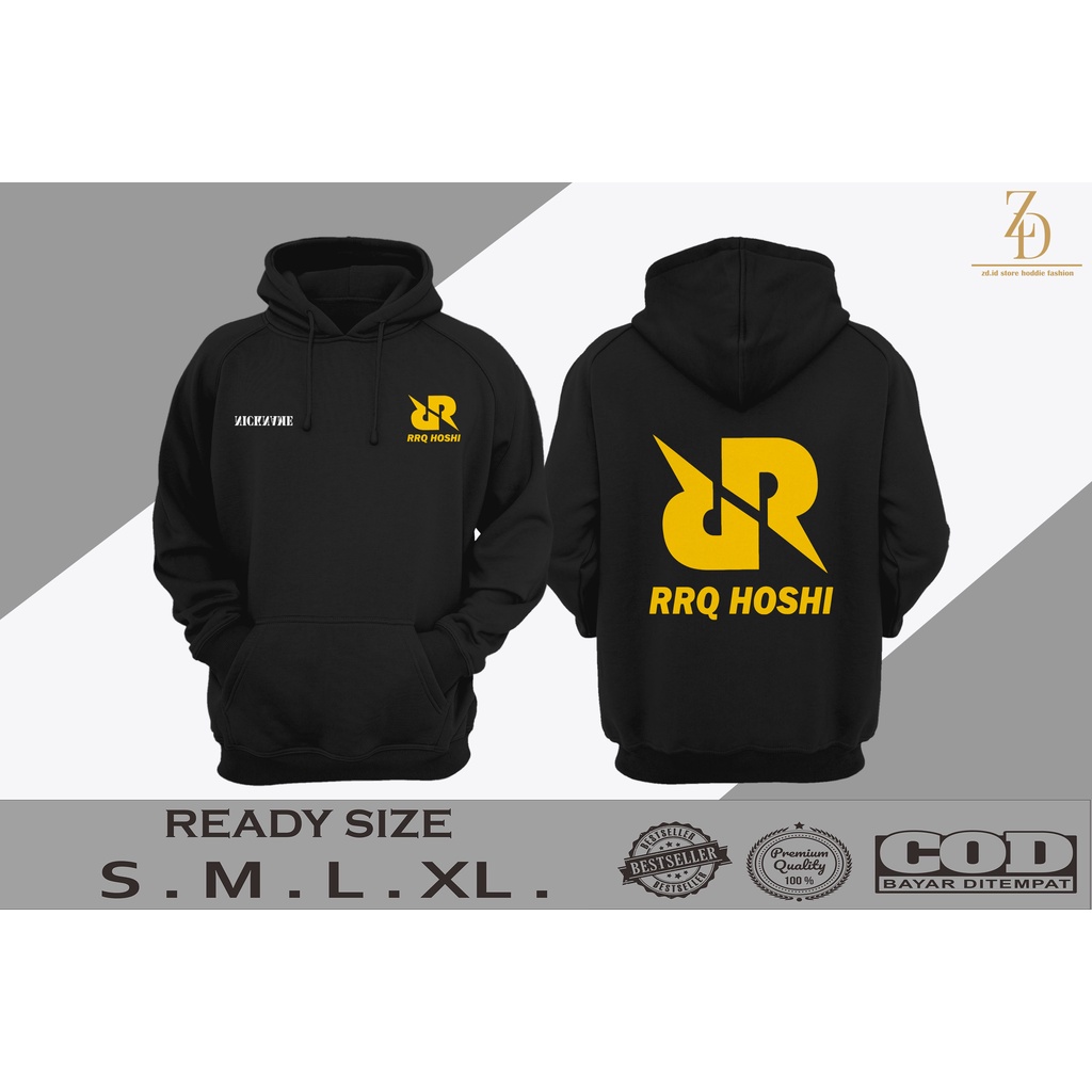 JAKET HODDIE ESPORT MOBILE LEGEND / JAKET PERIA / JAKET RRQ,AURA,EVOS,BIGETRON,AE