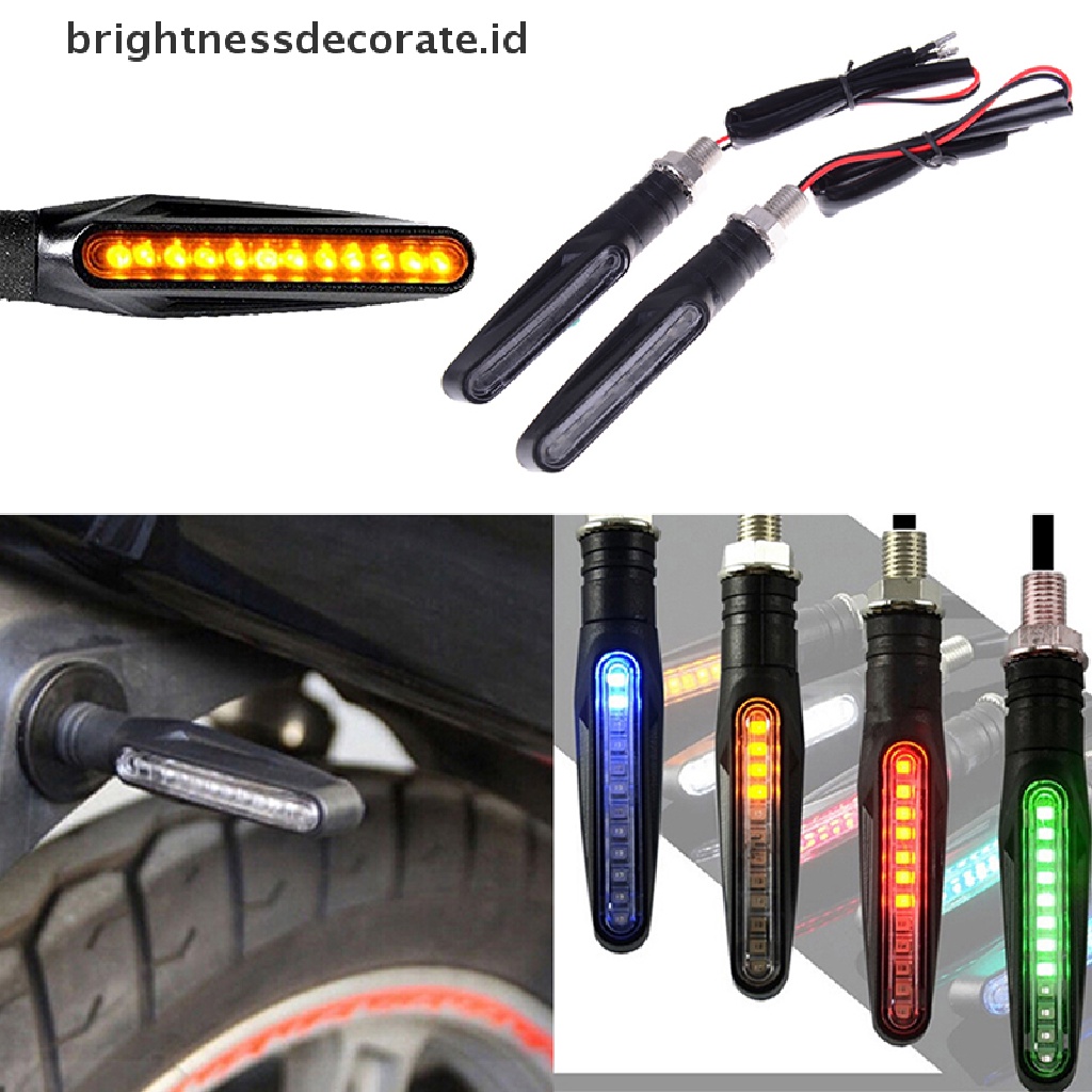 1pc Lampu Sein Led Universal Untuk Motor