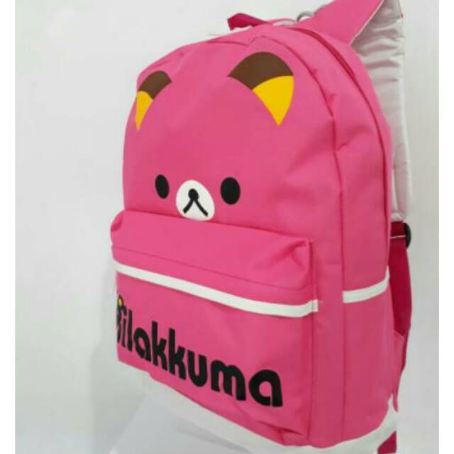 Tas karakter rilakkuma sekolah ransel laptop murqh bandung