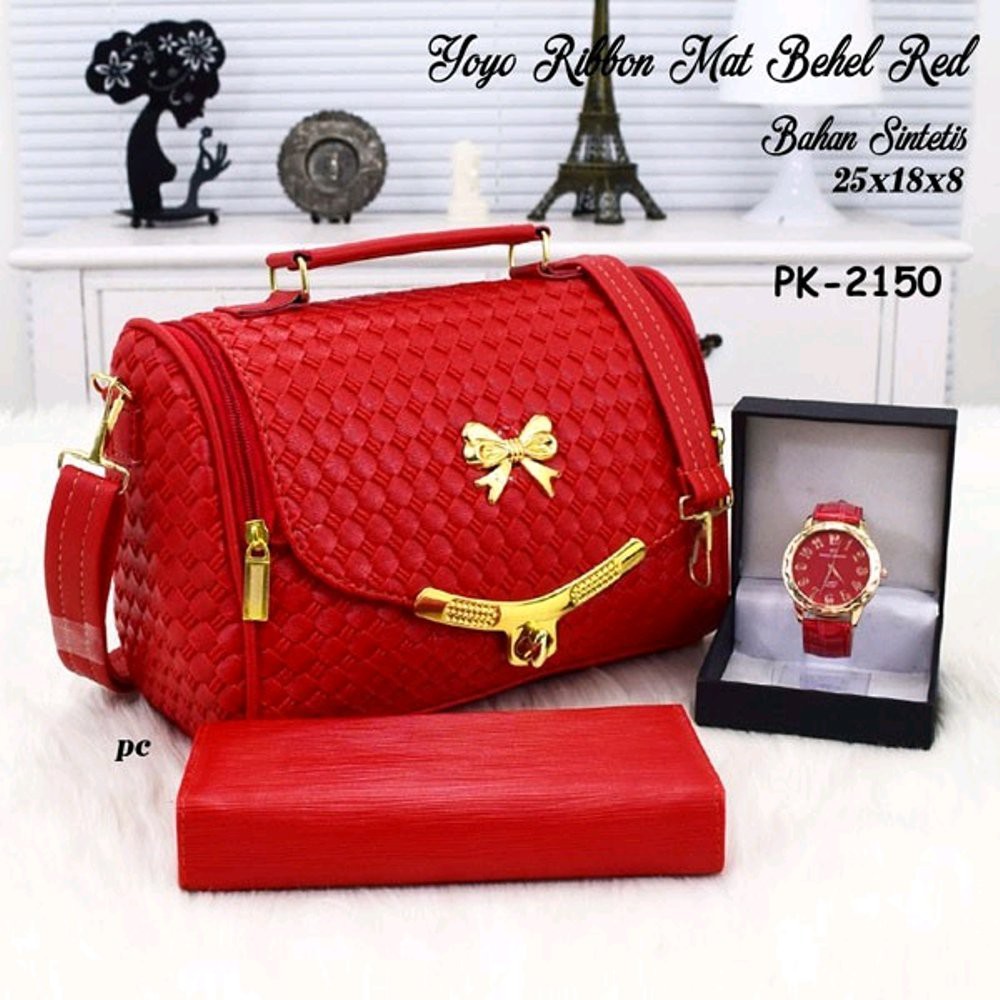 

Tas Paket 3in1- Tas Yoyo Pita Merah