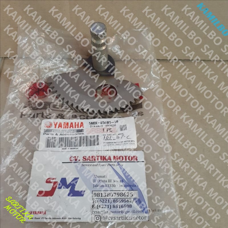 (100% Ori ) As Selah Nouvo 0/ Kick Shaft Assy 0/ 5MX-E5601-10 Mantap Boss