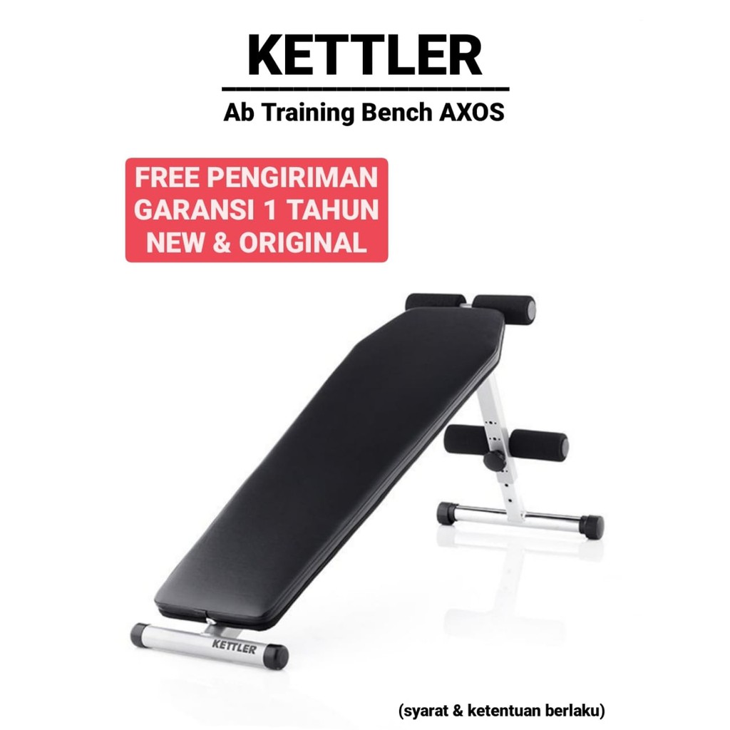 AB Training Bench KETTLER AXOS / Sit Up Board KETTLER AXOS - ORIGINAL