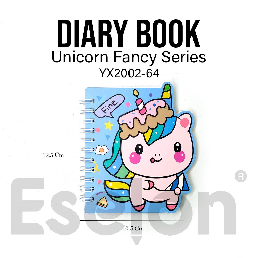 

Diary UNICORN / Agenda UNICORN isi 60lembar