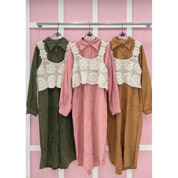 TUNIK VEST RAJUT IMPORT