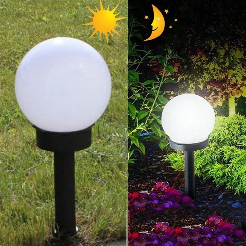 Hot Sale/Lampu Rumput Wireless Bentuk Bohlam Bulat Tenaga Surya/Lampu LED Tenaga Surya/Penerangan Jalan Outdoor