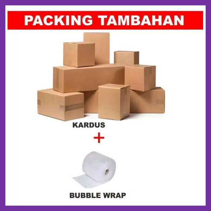 EXTRA PACKING TAMBAHAN BUBLE WRAP DUS TAMBAHAN