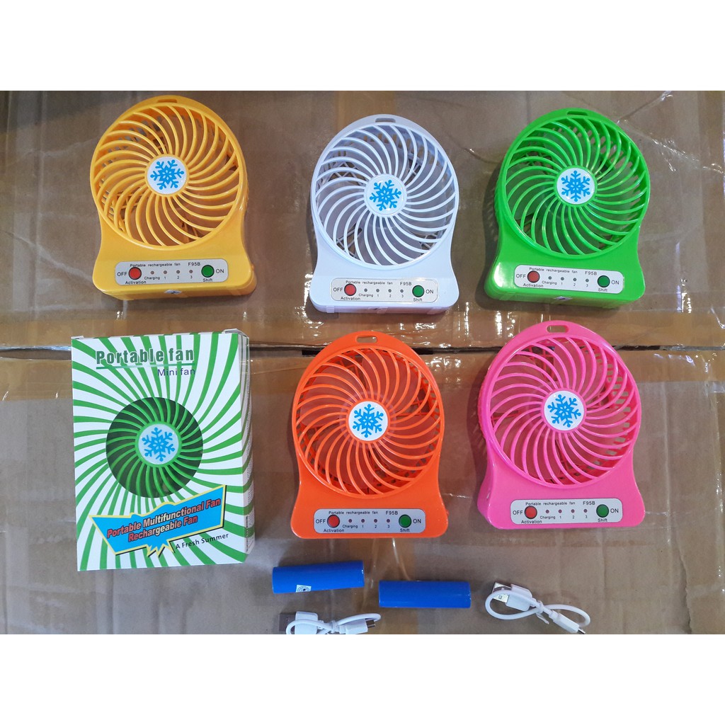 Kipas Angin Mini / Kipas Portable  USB Powerbank