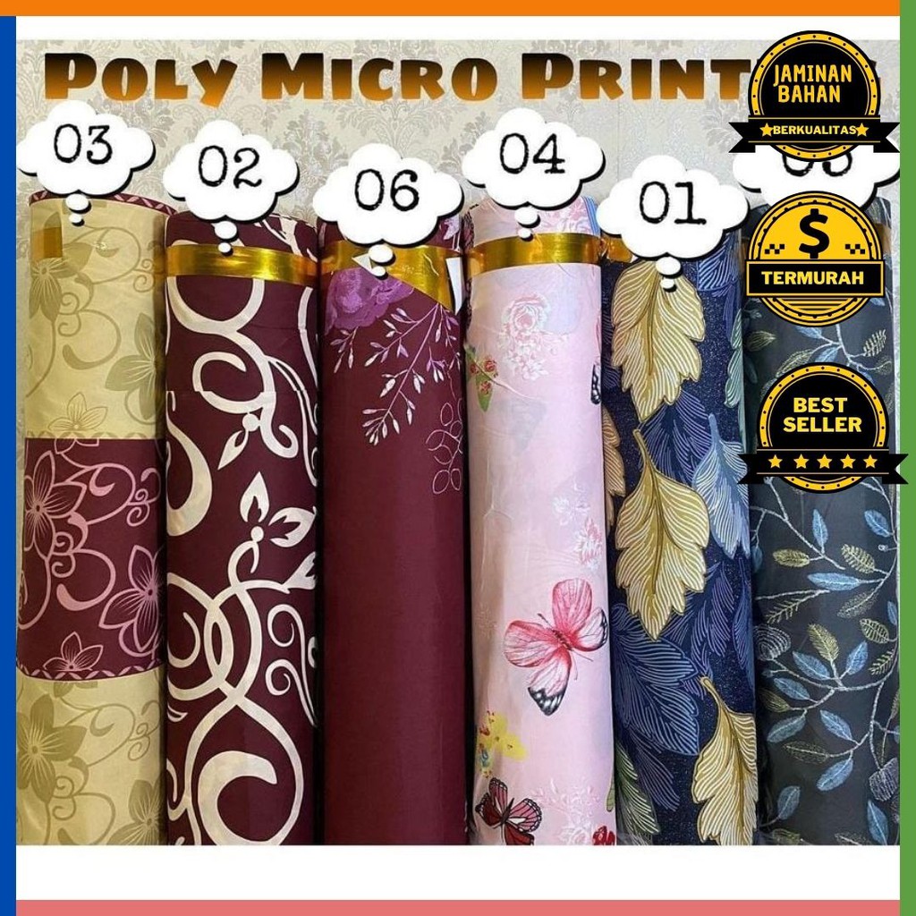 Kain Memora Kain Sprei Kain Katun Polymicro Termurah Lebar 240 cm