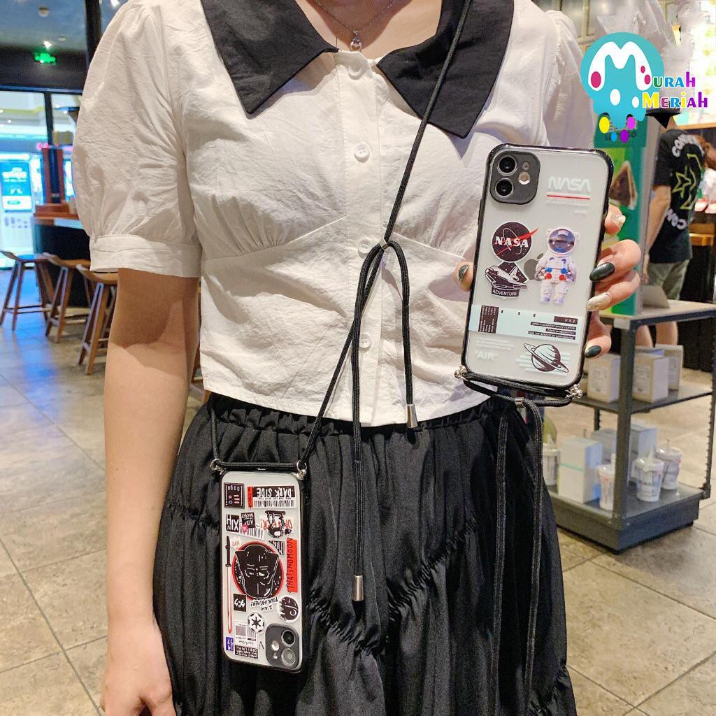 SS183 CASE SLINGCASE TALI LANYARD VIVO Y71 Y71I Y81 Y81C Y83 V5 LITE V5S Y65 Y69 Y91C Y1S MM3800