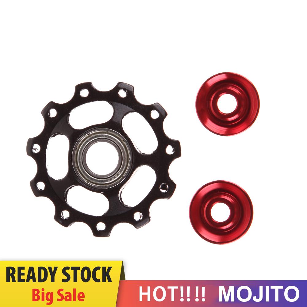 2pcs Pulley Derailleur Belakang Sepeda 11t Bahan Aluminum Alloy