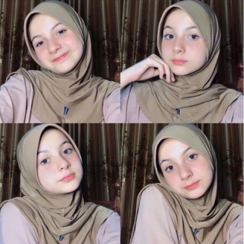 BERGO HAMIDAH JILBAB BERGO HAMIDAH SPANDEX JERSEY HIJAB BERGO HAMIDAH MENUTUP DADA-1