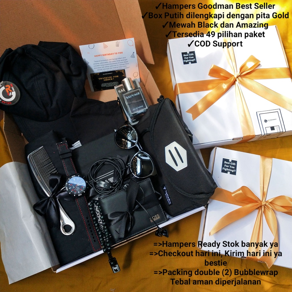 Kado Ulang Tahun Cowok | Hampers Cowok | Hempers Cowok | Kado Cowok | Gift Box Cowok | Hampers Ulang
