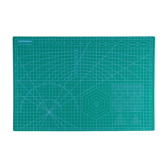 

Taffware Work Cutting Mat Pad A3 45 x 30cm - Green