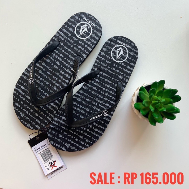 Volcom sandal rubber pria original sale