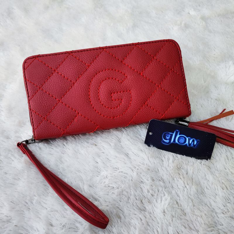 Glow Dompet Wanita Resleting Dompet Cewek Perempuan Panjang Resleting