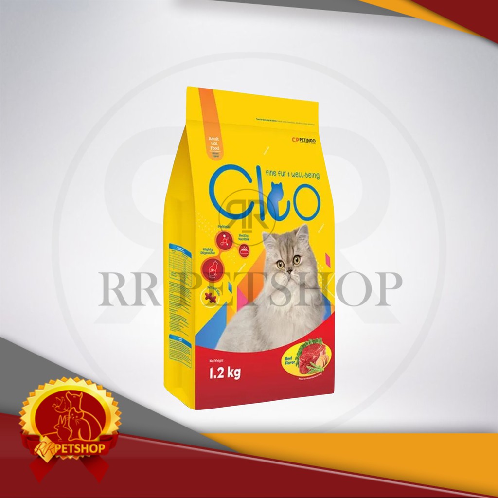 Makanan Kucing Cleo Adult Beef 1,2kg Cat Food Cleo Dewasa Beef 1,2 kg