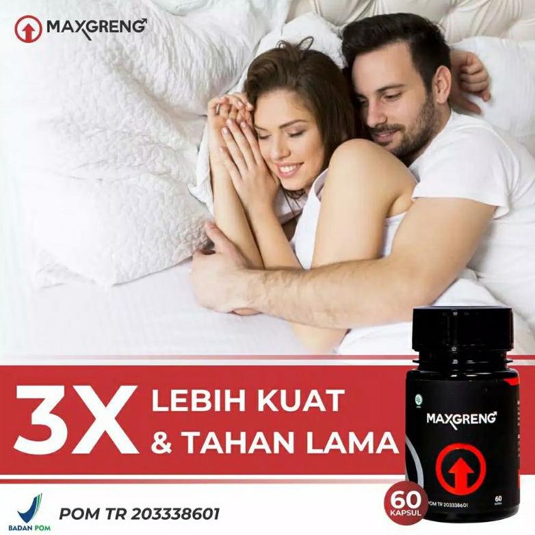 Obat Maxgreng 3x Lebih Macho & Tahan Lama Ampuh Suplemen Vitalitas Pria Herbal @Sedia Obat Diet HSC