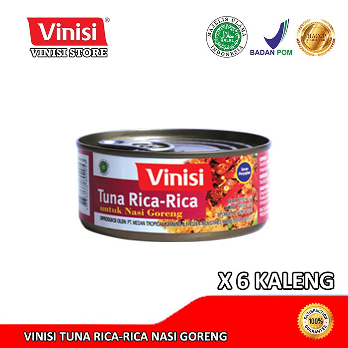 

Paket 6 Kaleng Vinisi Tuna Rica-Rica Nasi Goreng 120 Gr