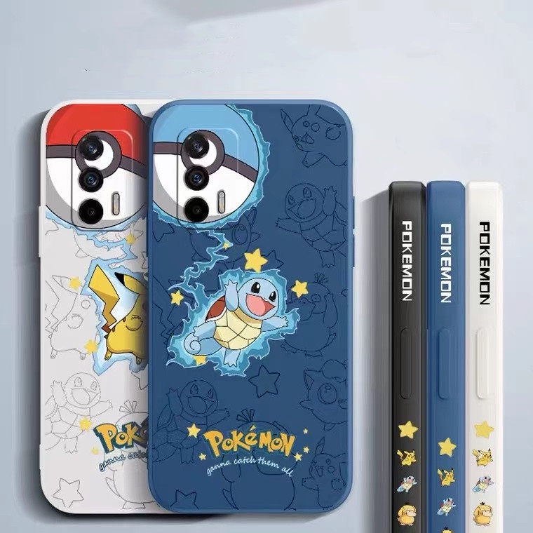 Pokémon Pikachu case iphone for iphone 13 12 11 pro max Xs max XR 7 8 plus se2020 all-inclusive anti-fall soft shell