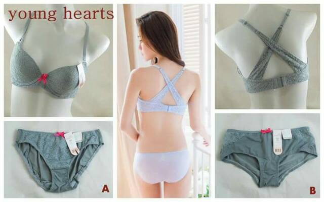 Bra set young hearts sale Y25-19873 32b