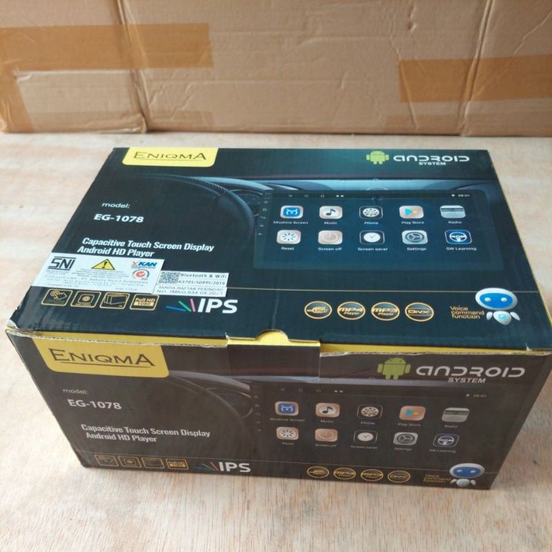 ANDROID 10&quot; ENIQMA EG 1078 RAM 2/32 VOICE COMMAND