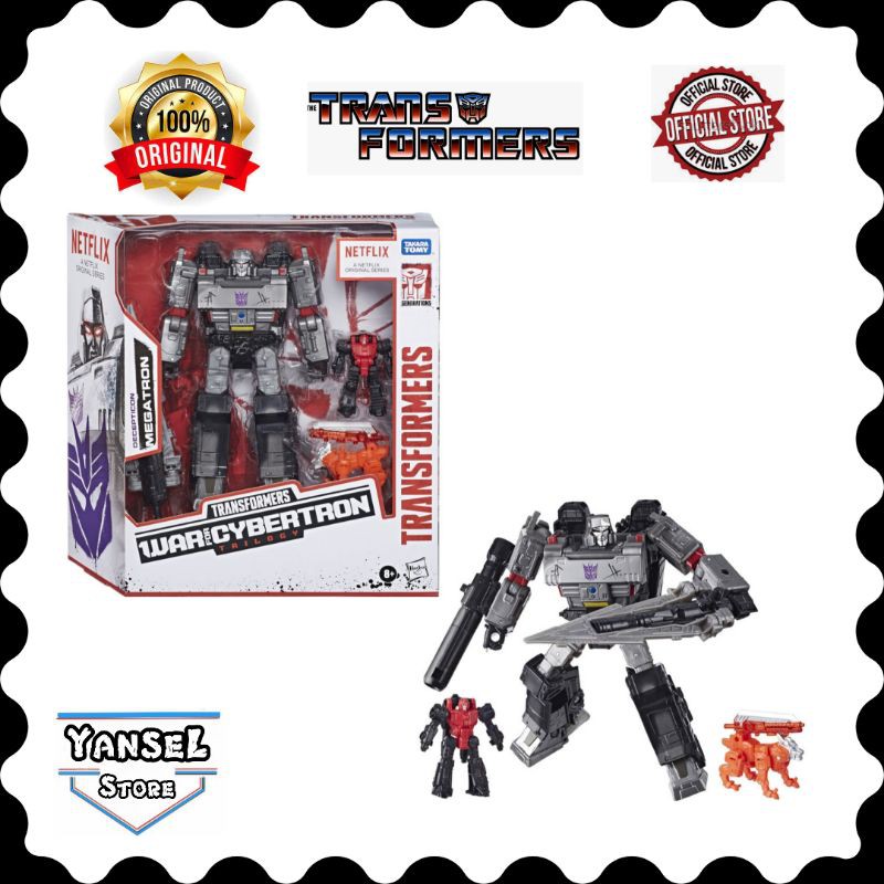 Transformers Netflix War for Cybertron Trilogy Megatron