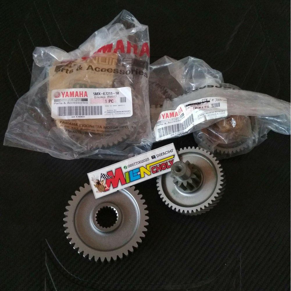 GEARBOX RATIO RASIO NOUVO LELE NOUVO Z ORIGINAL YAMAHA aneka onderd