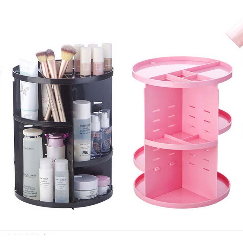 (HIGH QUALITY) Rak Organizer Make Up Kosmetik - WHITE