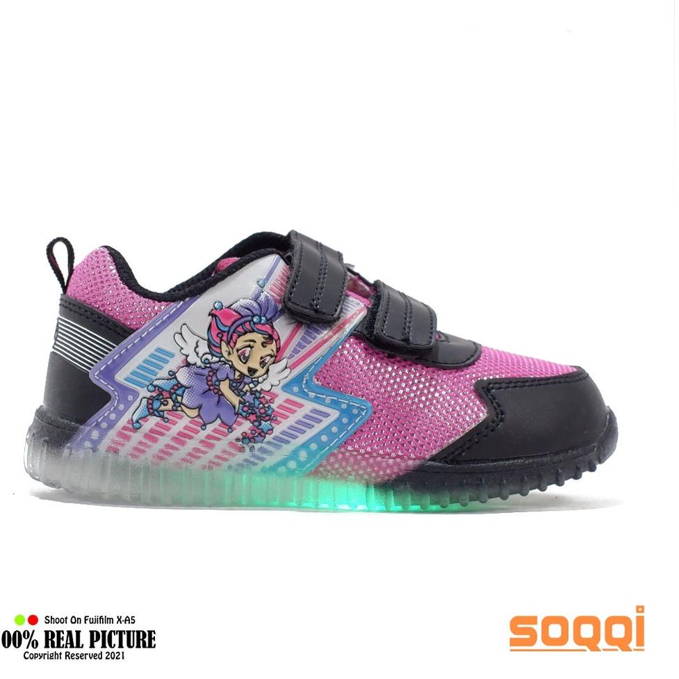 SEPATU ANAK TK DAN PAUD ORIGINAL ARDILES SEPATU LAMPU ANAK-ANAK CEWEK BRAVIA 26-31 8L4