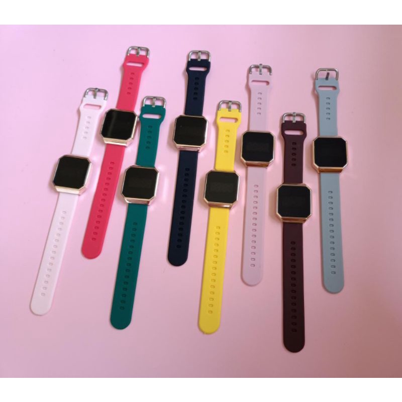 JAM TANGAN TOUCH SCREEN | JAM TANGAN LED | HODY WATCH HW-02 ORIGINAL HODY || STRAP HW02